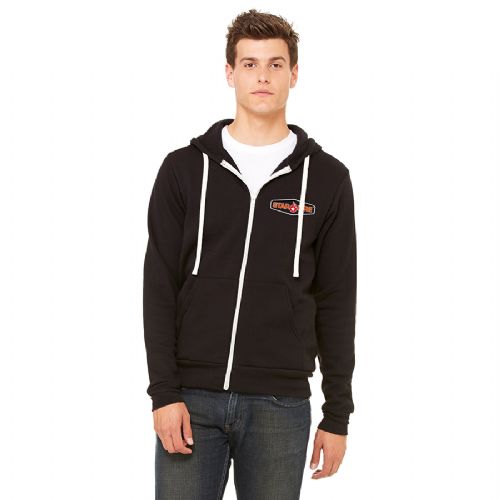 Full-Zip Hoodie - Black