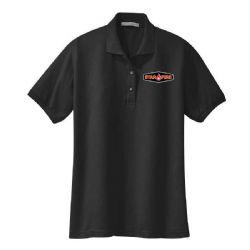 Women's Silk Touch Polo - Black