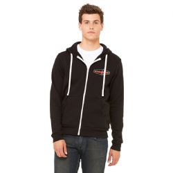 Full-Zip Hoodie - Black