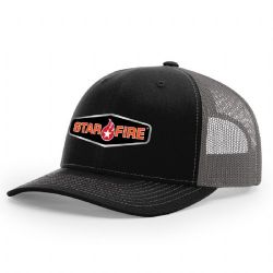Snapback Trucker Cap - Black/Charcoal
