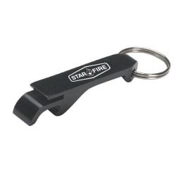 Aluminum Bottle Opener with Key Ring